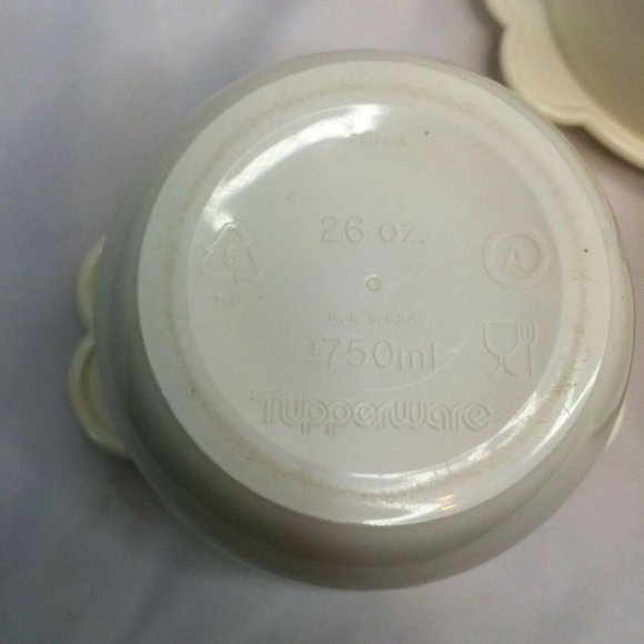 Vintage Tupperware One Touch Bowls 2514A Set of 3 - Picture 8 of 9